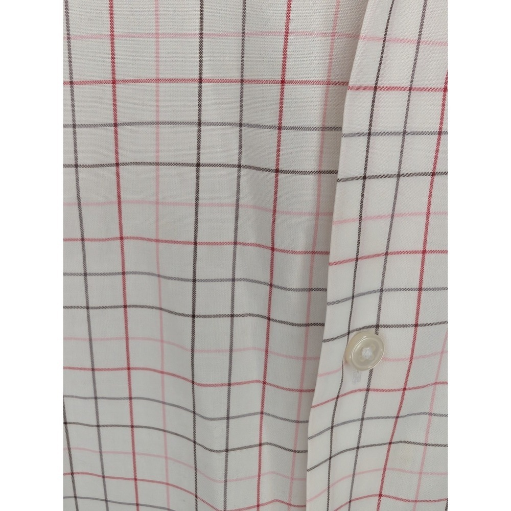Fairlane Men's XL Window Pane Pattern Long Sleeve Collared Button Shirt EUC - Picture 4 of 9